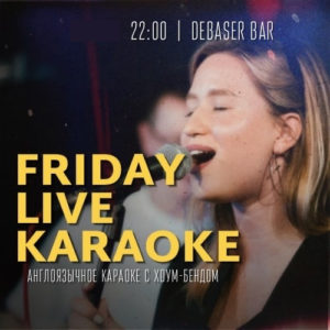 Friday Live Karaoke